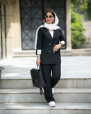 کت شلوار زنانه شانتون مدل چوک تا سایز ۵۴