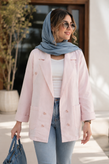 مانتو کتی زنانه تابستانه لینن مدل آتریسا تا سایز ۵۰