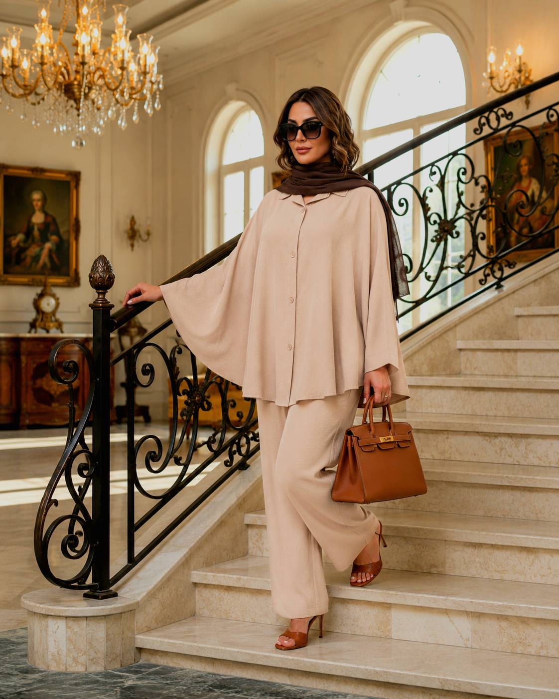 شومیز شلوار زنانه ابروبادی تا سایز ۵۶