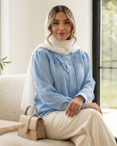 شومیز زنانه مدل حسنا توکی کراش تا سایز54