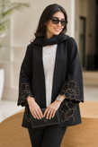 مانتو زنانه گلدوزی کرپ مازراتی مدل آلند