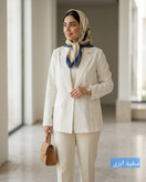 مانتو کتی لینن زنانه مدل الی تا سایز ۵۴