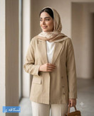 مانتو کتی لینن زنانه مدل الی تا سایز ۵۴