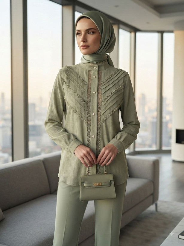 شومیز زنانه مجلسی مدل لیان تا سایز ۵۸