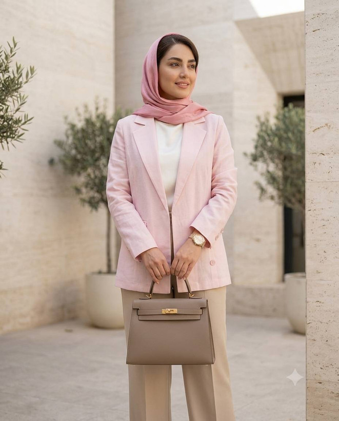 مانتو کتی لینن زنانه مدل الی تا سایز ۵۴