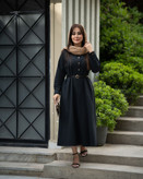 پیراهن زنانه مدل سولین جنس لینن