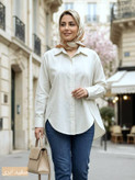 شومیز زنانه ملین جنس لینن