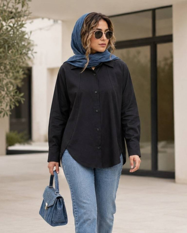شومیز زنانه ملین جنس لینن