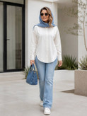 شومیز زنانه ملین جنس لینن