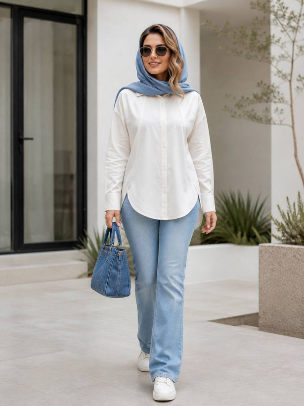 شومیز زنانه ملین جنس لینن