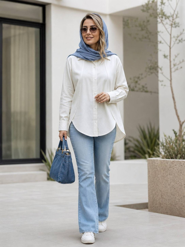 شومیز زنانه ملین جنس لینن